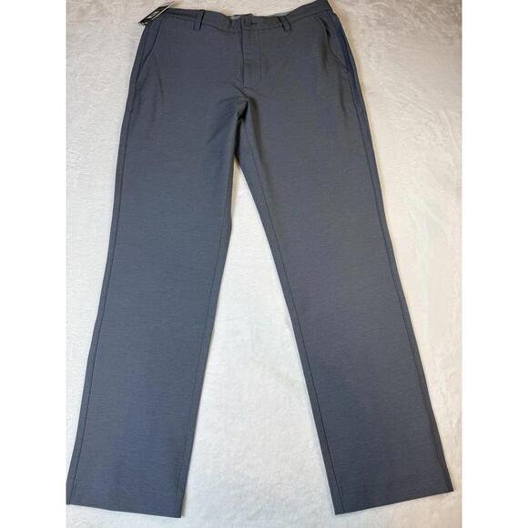 NWT FJ Footjoy Tour Fit Pant Slimmer Fit Heather Charcoal Men’s 33x30 Golf - Picture 1 of 8